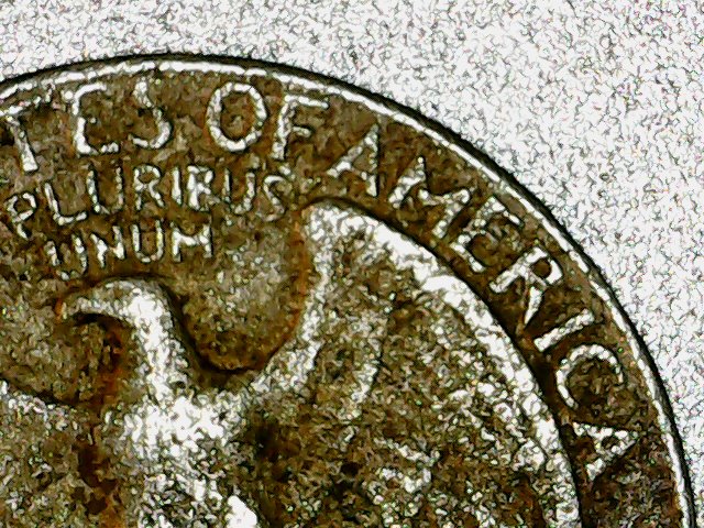 Bizarre-1992-D-Quarter---Maybe-Not-Just-Dirty-And-Damaged?
